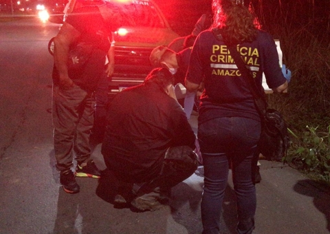 Corpo de homem é achado à margem de avenida em Manaus