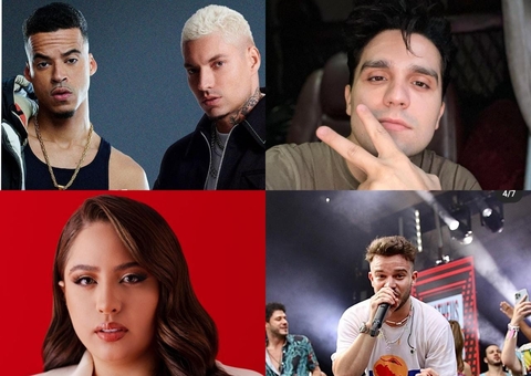 BBB22: Festa de hoje terá Luan Santana, L7nnon, Filipe Ret, Matheus Fernandes e Mari Fernandez