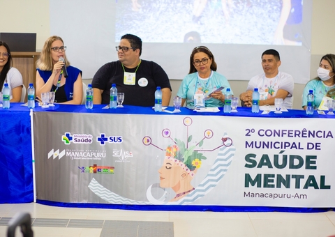 Municípios do Amazonas discutem saúde mental em eventos que antecedem conferência nacional