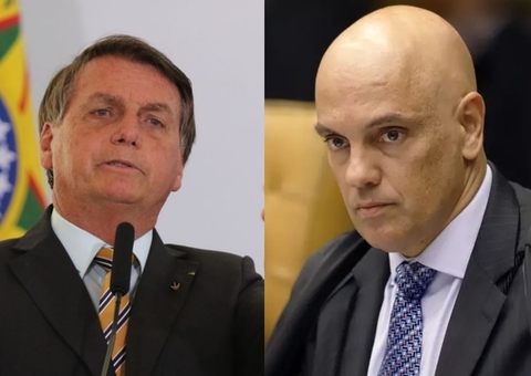 STF rejeita pedido de Bolsonaro para investigar Alexandre de Moraes por abuso de autoridade