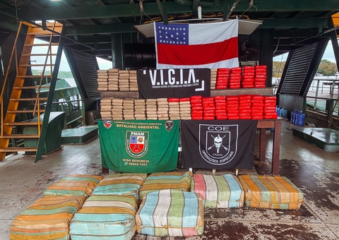 Grupo é preso com 600 Kg de drogas escondidos em Anavilhanas no Amazonas