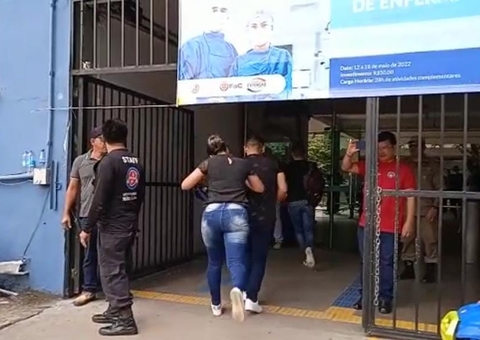 Candidatos correm para provas da 2ª etapa do concurso dos Bombeiros em Manaus; vídeos