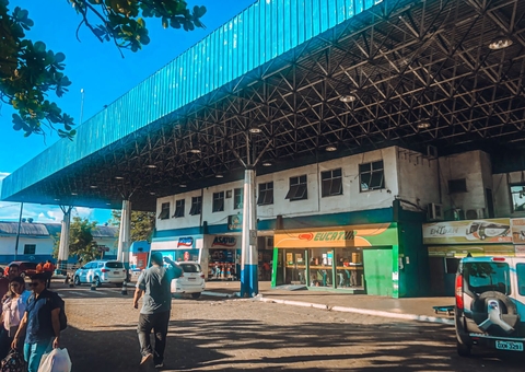 O abandono da rodoviária