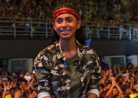 Izabelle Ribeiro é destaque nacional em show para mais de 800 mil pessoas