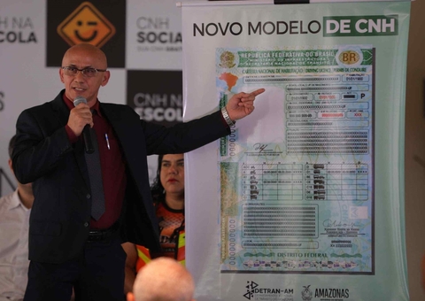 Com opção de entrega por Correios, nova CNH é lançada no Amazonas