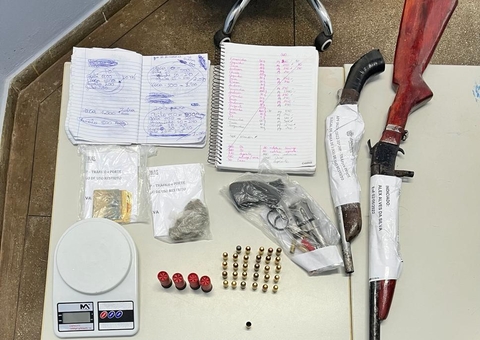 Foragidos são presos com drogas e armas durante operação da SSP no Amazonas