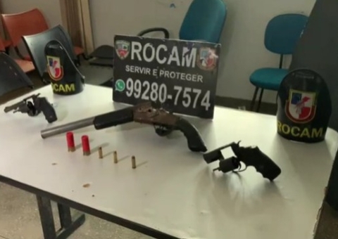 Adolescente de 16 anos é apreendido com três armas em rua de Manaus