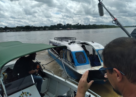 Preso por suposto envolvimento no sumiço de Dom e Bruno é levado para área de buscas