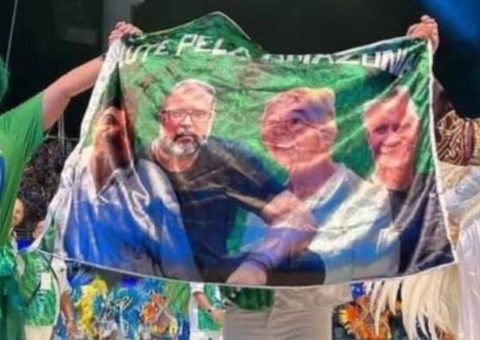 Boi Caprichoso faz homenagem a Bruno e Dom em 2º noite de apresentação