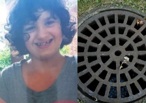 Menino de 8 anos é encontrado dentro de esgoto após ficar 1 semana desaparecido 