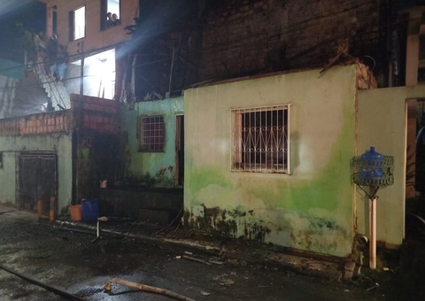 Animais morrem carbonizados durante incêndio que destruiu casa em Manaus 
