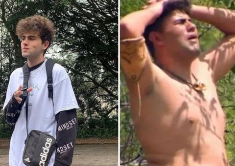 ‘Roi’: Tiktoker Mário Jr. surge pelado em reality show e é alvo de piadas na internet