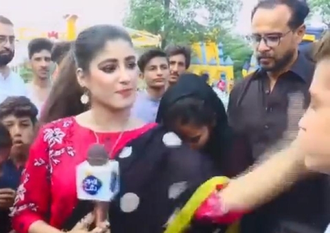 Repórter se irrita e dá tapa em adolescente durante ‘ao vivo’