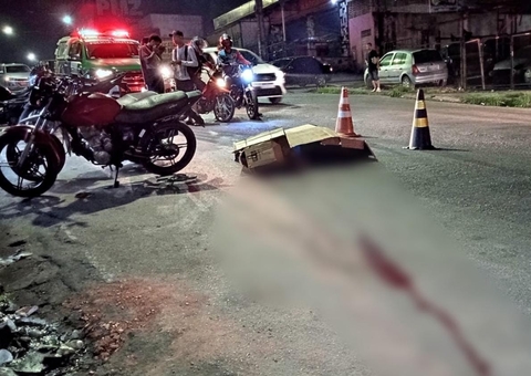 Acidente: Homem morre atropelado por dupla em motocicleta a caminho da igreja em Manaus