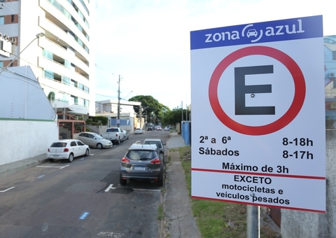 Zona Azul volta a funcionar no Vieiralves