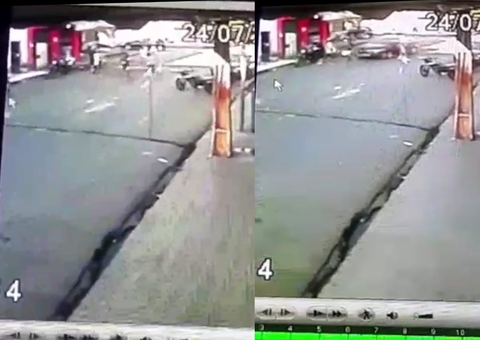 Vídeo mostra momento em que motorista atropela criança de 9 anos e foge em Manaus