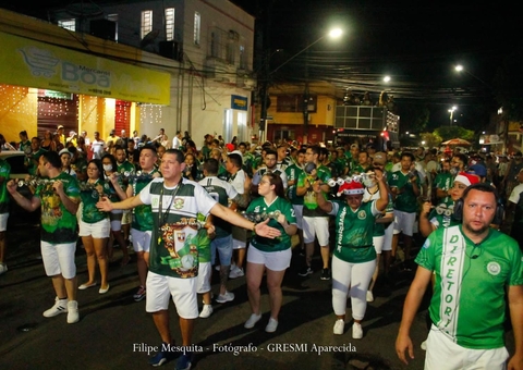Mocidade Independente de Aparecida realiza 1º ensaio de Bateria neste domingo