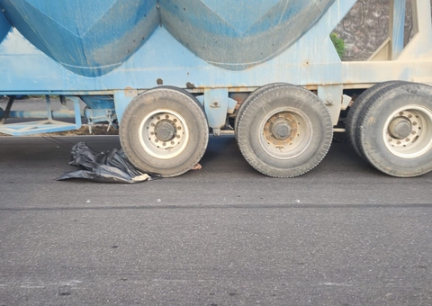 Servidor da Seduc morre ao ser esmagado por carreta na av. Rodrigo Otávio