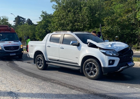 Motorista diz que estouro de balão causou acidente com morte de ciclista em Manaus
