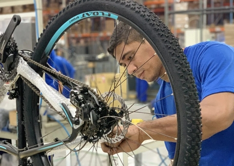 Em sete meses cai em 49,5% a produção de bicicletas no PIM em relação ao mesmo período de 2021