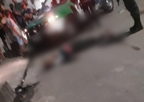 Homem é perseguido e assassinado por criminosos em carro em Manaus