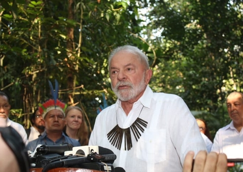 Em Manaus, Lula defende acordos climáticos e diz que país não terá mais garimpo ilegal
