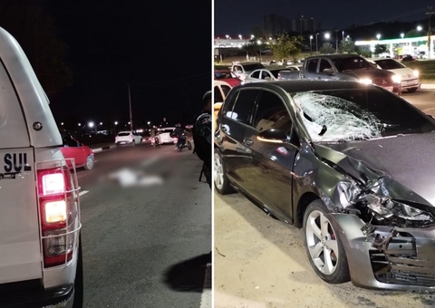 Venezuelano morre atropelado a caminho de supermercado na Avenida das Torres