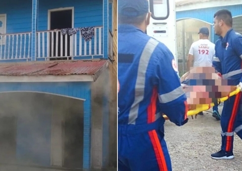 Bebê e mais duas vítimas de incêndio em pousada de Jutaí chegam a Manaus