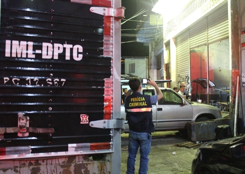 Criminoso persegue e executa homem a tiros em galpão no Centro de Manaus