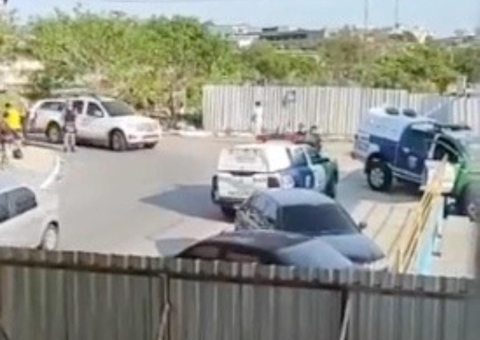 PM filmado dando coronhada em motorista em Manaus foi preso em flagrante, diz polícia