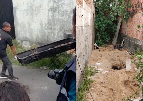 Cadáver é encontrado enterrado em quintal de casa em Manaus