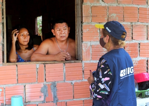 Mais de 58% da população do Amazonas já foi recenseada pelo IBGE