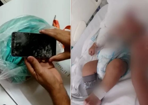 Pai que matou bebê de 2 meses após arremessar celular nele é preso
