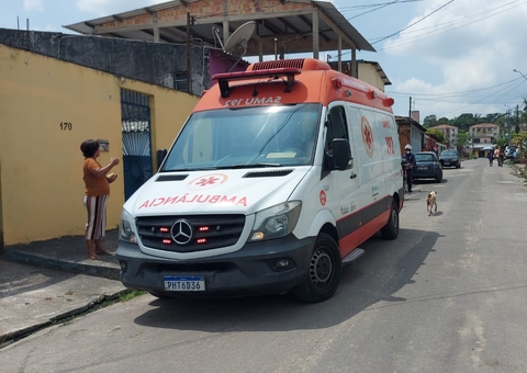 Homem é atropelado na frente da própria casa em Manaus