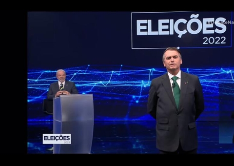 Debate: Lula e Bolsonaro trocam farpas após pergunta sobre fake news