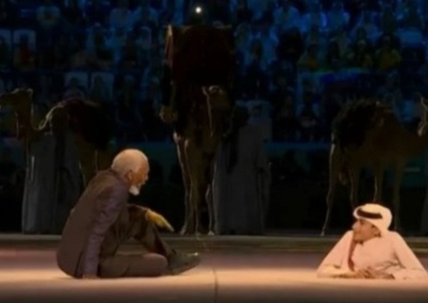 Morgan Freeman divide opiniões nas redes com discurso de inclusão na Copa