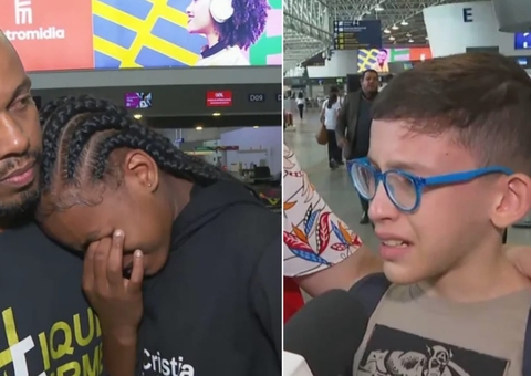 Atletas mirins choram ao descobrirem em aeroporto que caíram no golpe da passagem aérea