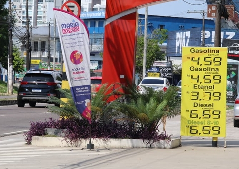 Preço da gasolina volta para R$ 4,59 em postos de Manaus