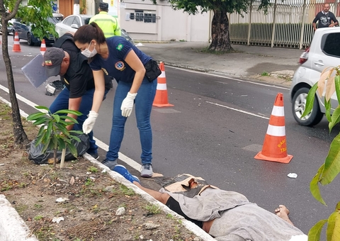 Pedreiro morre ao ser atropelado enquanto estava a caminho do trabalho em Manaus 