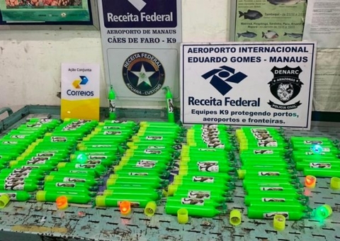 Ecstasy e lança-perfume são apreendidos em encomendas dos Correios em Manaus