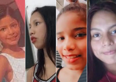 Famílias pedem ajuda para encontrar meninas que desapareceram em Manaus 