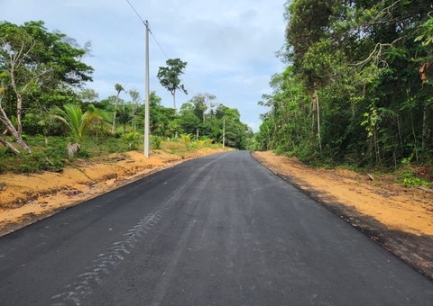 Obra de recuperação dos ramais da BR-174 está 90% concluída