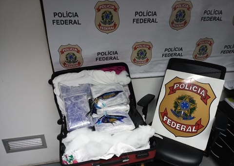 Mulher é presa pela PF ao chegar em Belém com 14kg de drogas vindas de Manaus