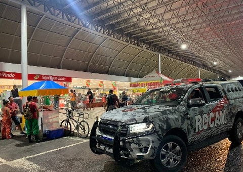 Assalto no Supermercado DB termina em tiroteio em Manaus