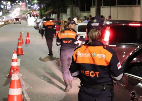 Detran-AM inicia operação para flagrar motoristas bêbados durante festas de fim de ano