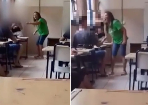 Professora grita com aluno e debocha: 'Minha casa tem 6 banheiros, e a tua?'