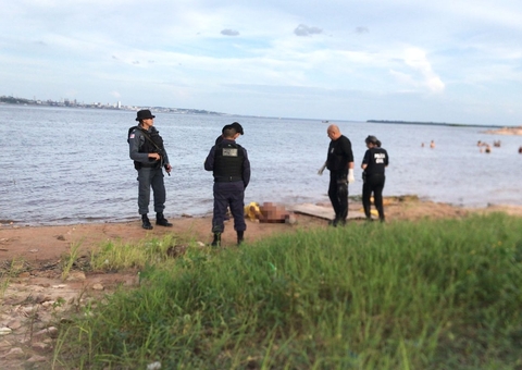 Banhistas vão aproveitar o Natal na Ponte Rio Negro e encontram corpo boiando nas águas