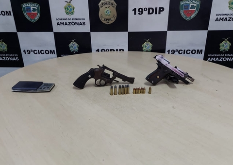 Suspeito entrega comparsa e dois são presos após atirarem contra policiais em Manaus