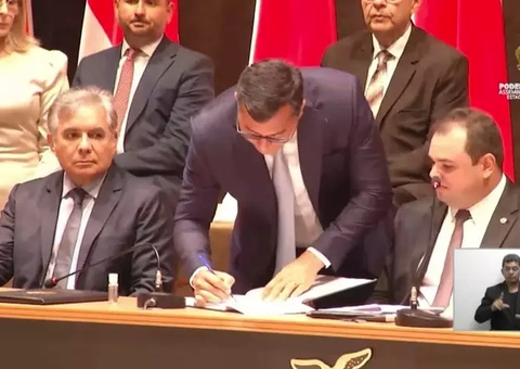 Wilson Lima toma posse de 2º mandato como governador do Amazonas