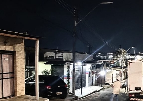 Mais de 60 postes de iluminação estão apagados na zona Leste de Manaus